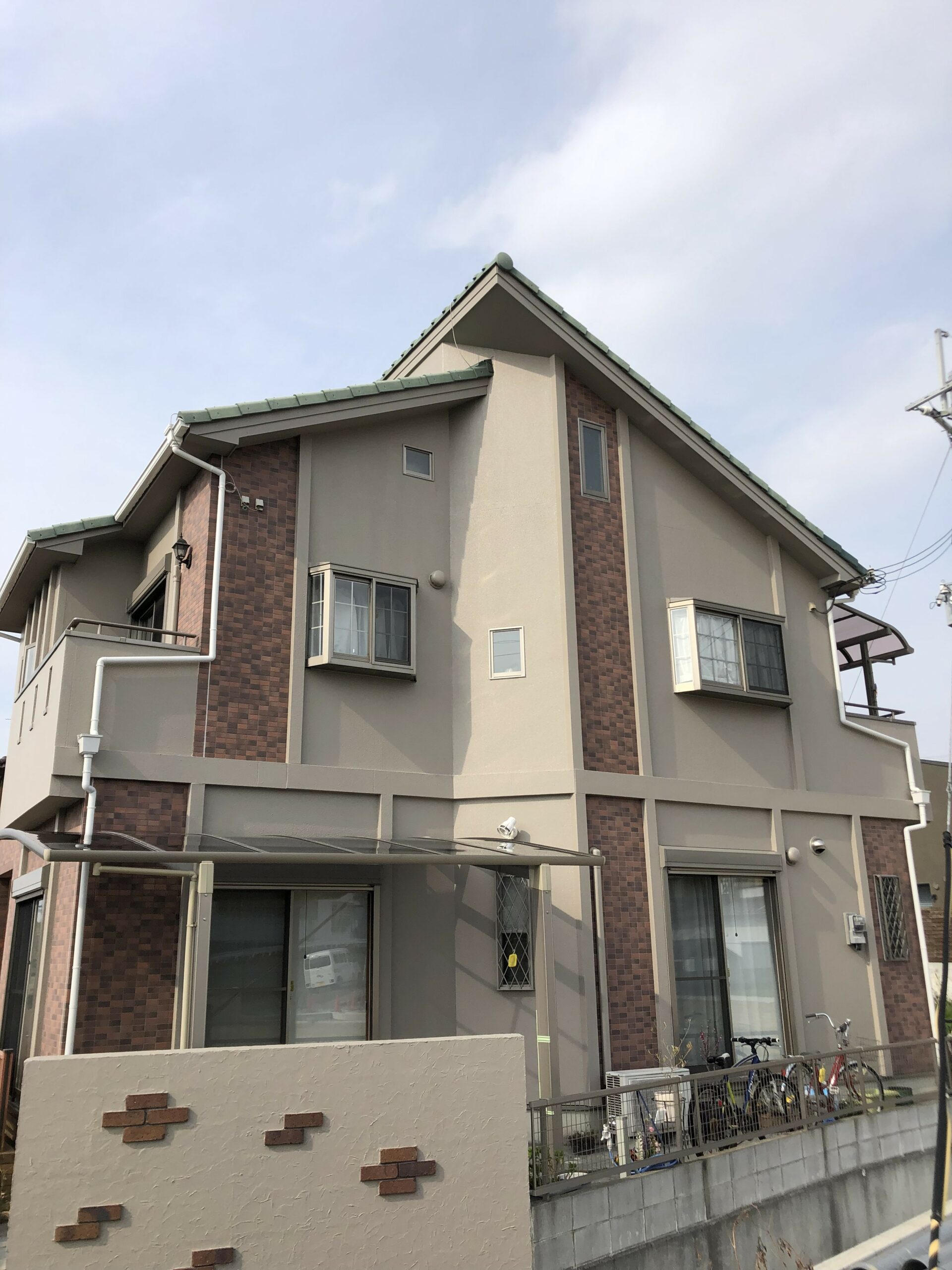 岸和田市 Ｕ様邸 外壁・屋根塗装工事