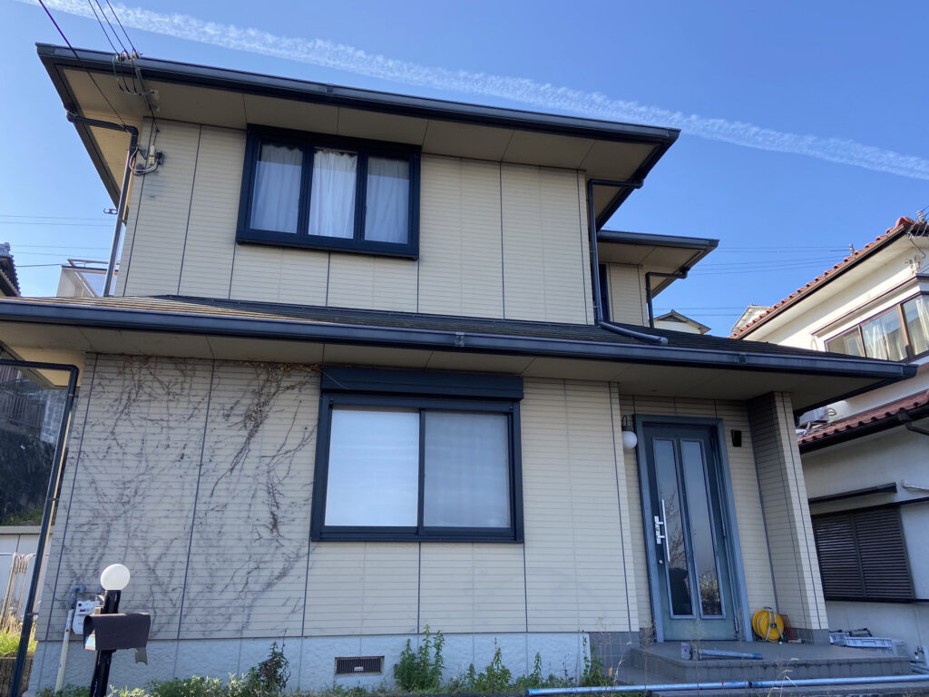 阪南市 S様邸 外壁･屋根塗装工事の施工前写真