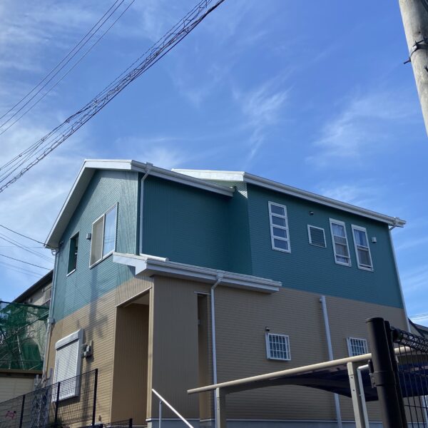 阪南市　S様邸　外壁塗装・屋根カバー工法