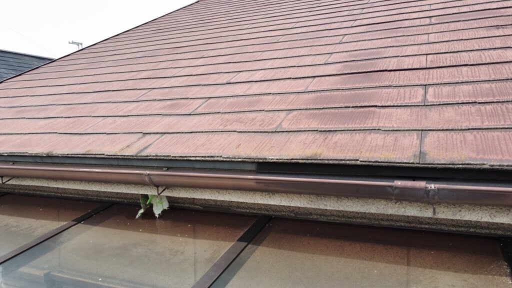 泉南市　T様邸　外壁塗装・屋根カバー工法工事の施工前写真