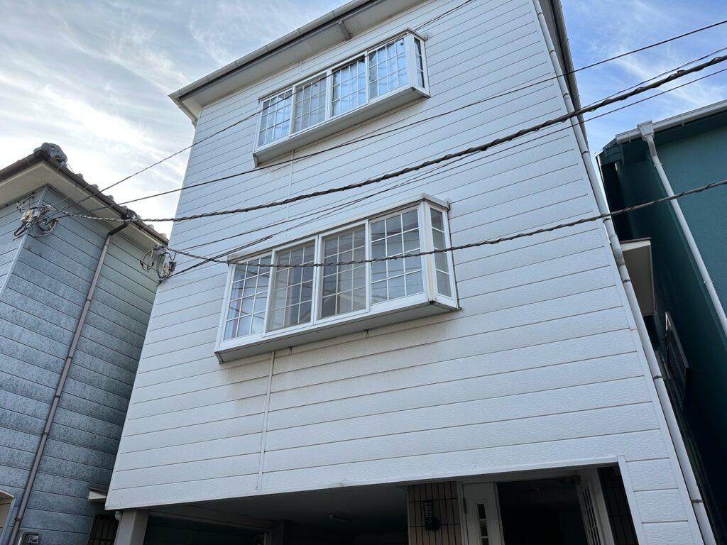 泉佐野市　A様邸　外壁・屋根塗装工事の施工前写真