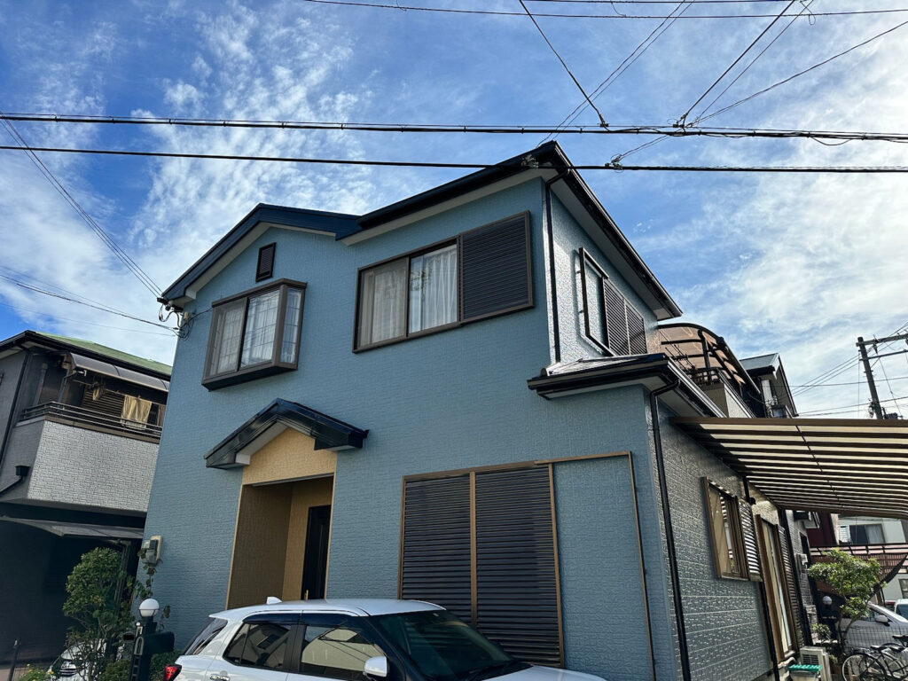 貝塚市　Y様邸　外壁・屋根塗装工事の施工事例写真03