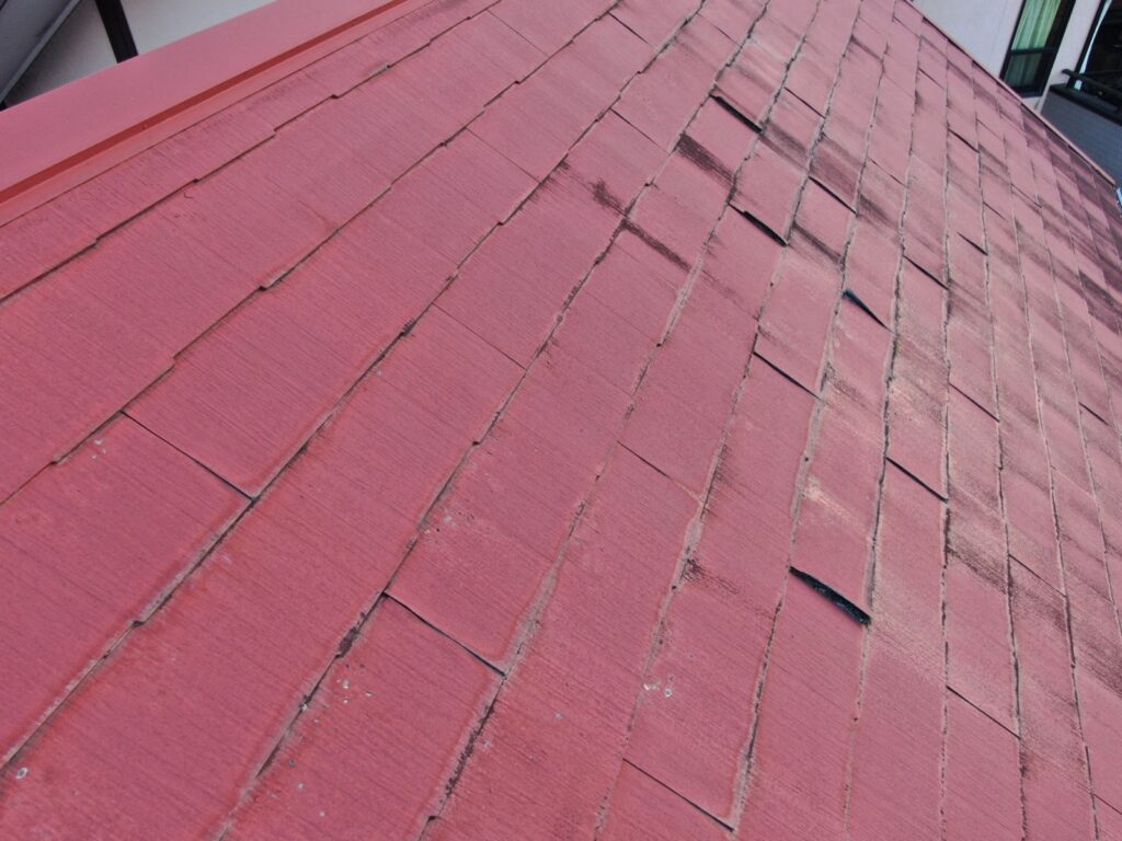 泉南市　N様邸　屋根カバー工法工事の施工前写真