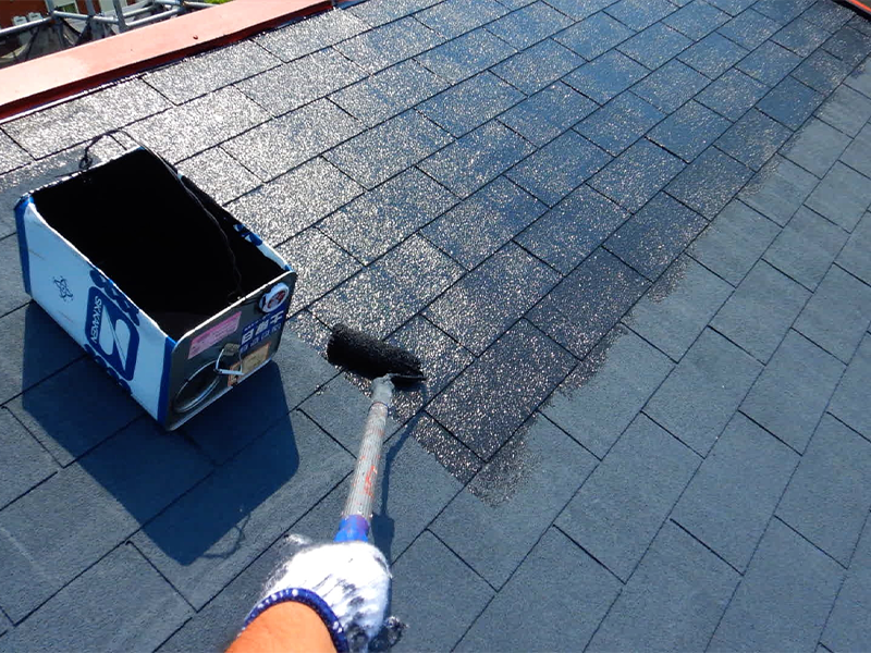 屋根塗装の断熱塗料