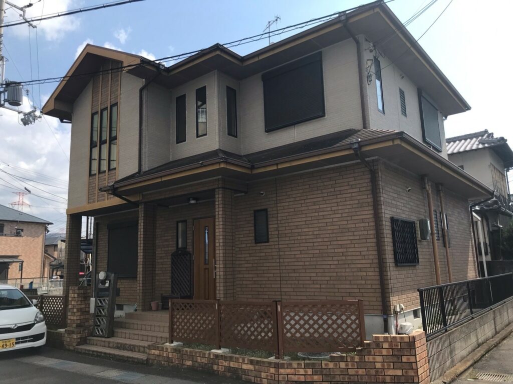 【施工事例】和歌山県岩出市｜K様邸 外壁・屋根塗装｜関西リペイントの施工前写真