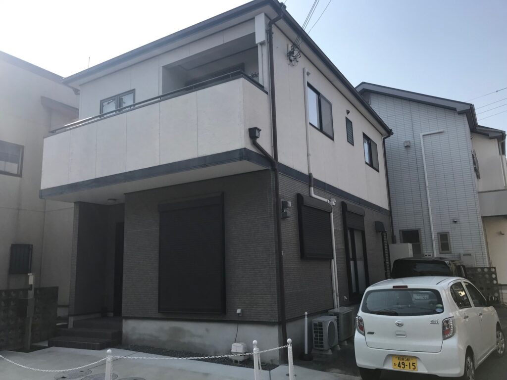 泉佐野市　K様　外壁塗装　屋根塗装工事の施工前写真