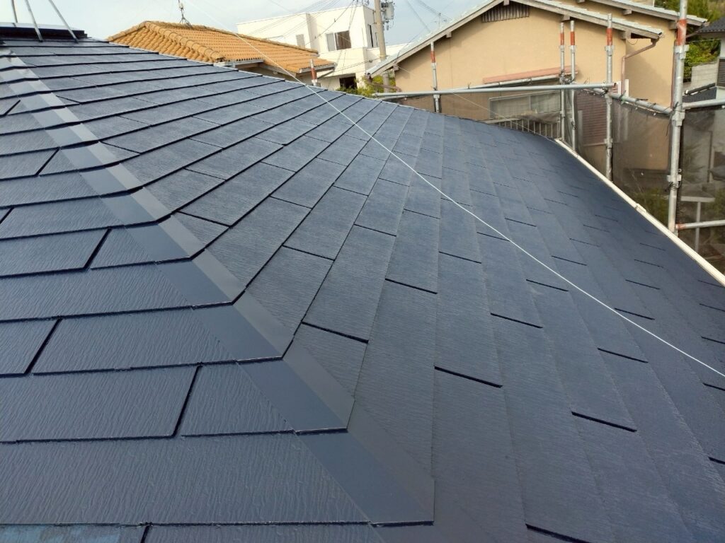 泉南市　M様　外壁屋根塗装の施工事例写真03
