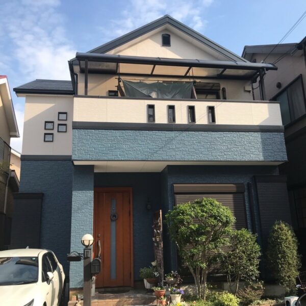 貝塚市 H様邸　外壁塗装・屋根塗装工事