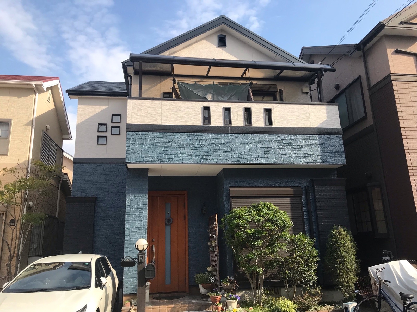 貝塚市 H様邸　外壁塗装・屋根塗装工事