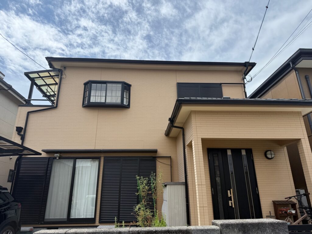 泉南市S様邸｜外壁・屋根塗装工事の施工前写真